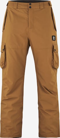 BULA Workout Pants in Brown: front