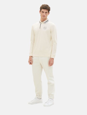 TOM TAILOR Shirt in Weiß