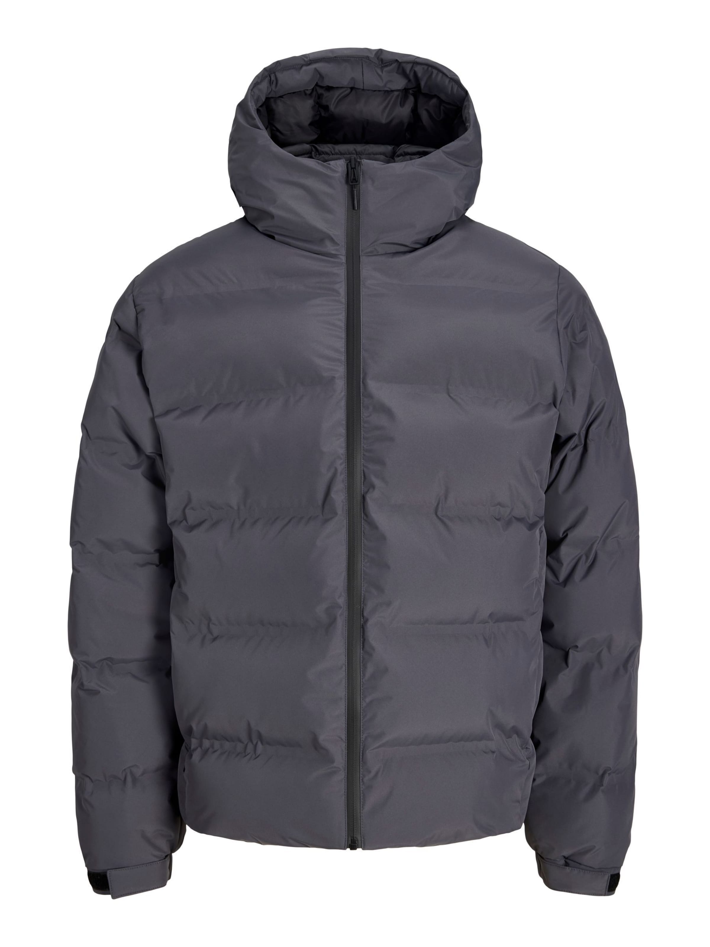 JACK & JONES Tussenjas 'JJSage' in Grijs: voorkant