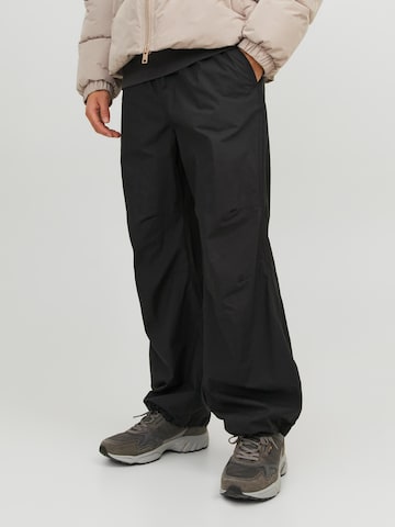 Loosefit Pantalon cargo JACK & JONES en noir