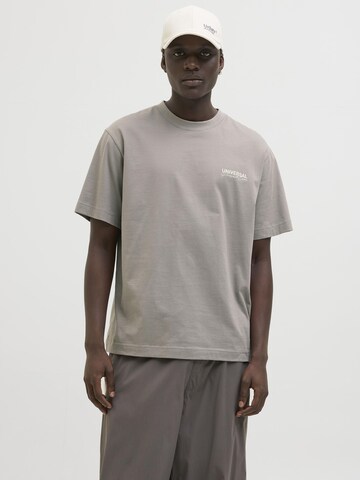 T-Shirt JACK & JONES en gris : devant