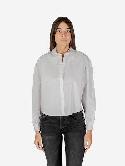 Camicia da donna 'XW001180 AF12812' in XS ARMANI EXCHANGE di colore bianco, Visualizzazione prodotti
