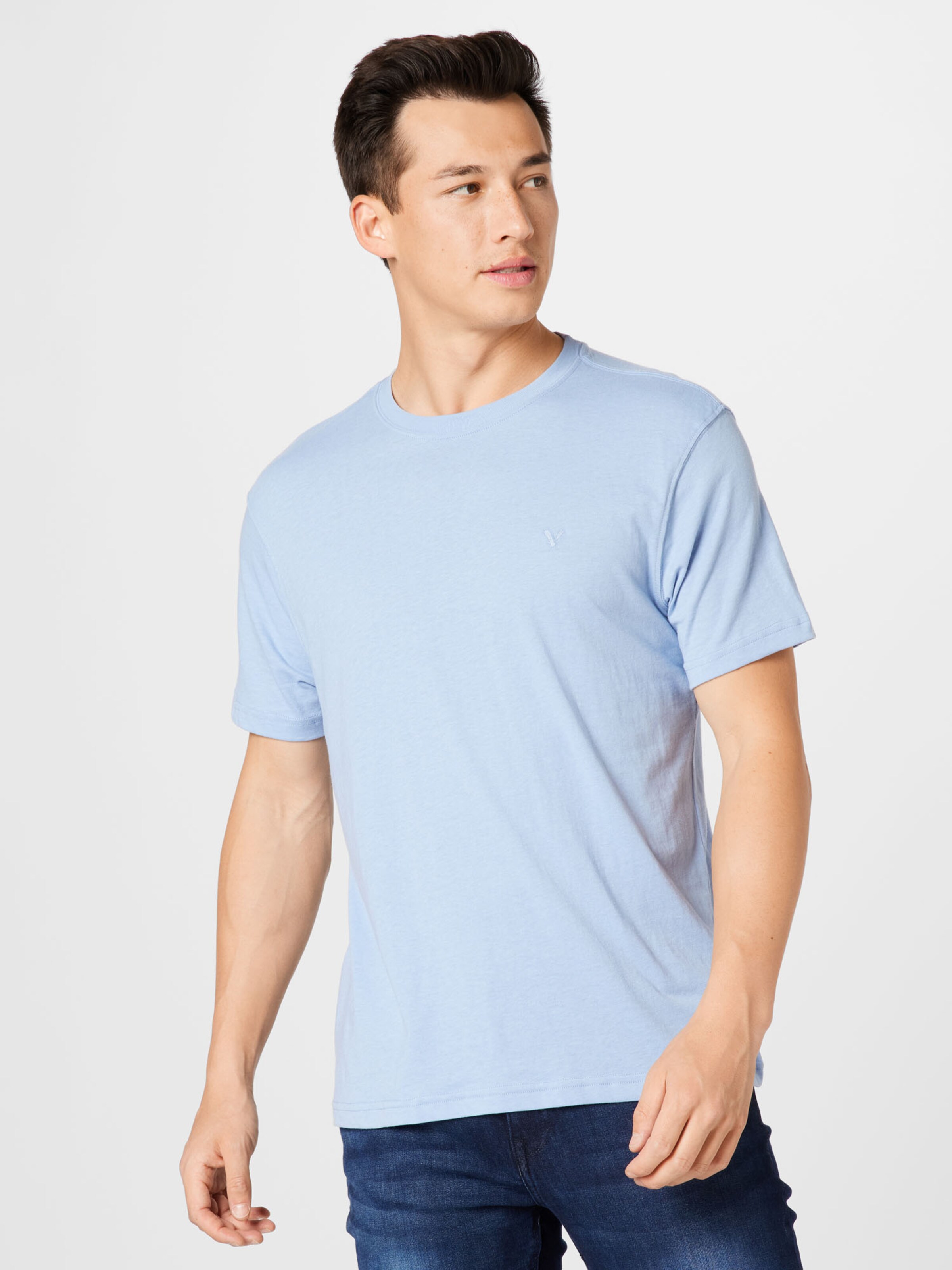 Männer Shirts American Eagle T-Shirt in Blau, Navy, Hellblau - AB12267 Männer Shirts American Eagle T-Shirt in Blau, Navy, Hellblau - AB12267