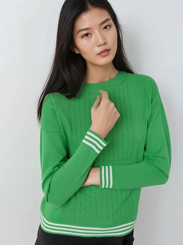 Pullover 'Pullover' di My fashion in verde: frontale