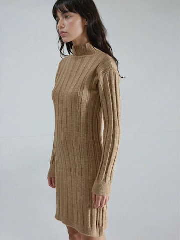 My fashion Knit dress 'Strickkleider' in Beige