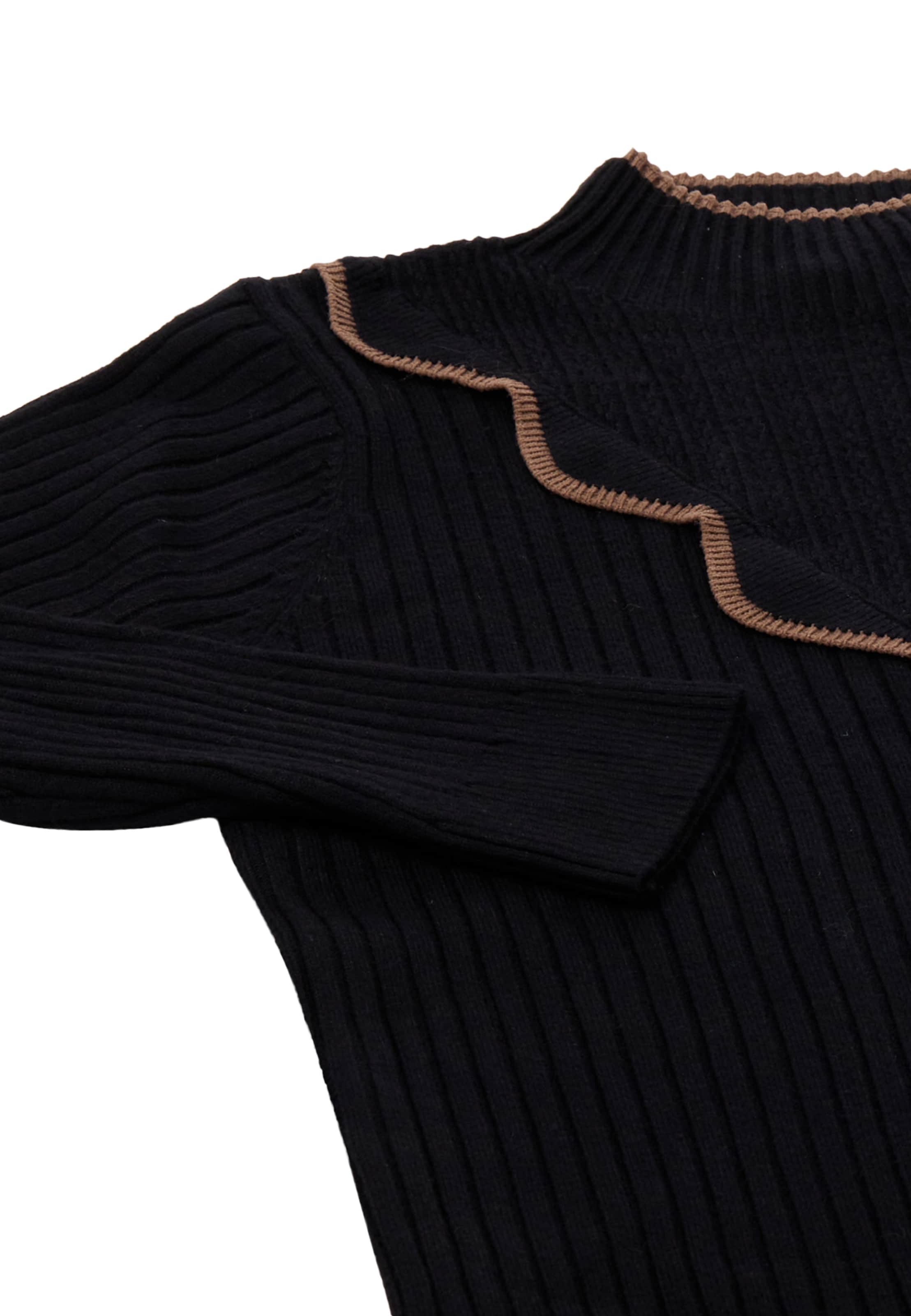 NALLY - Pullover em preto
