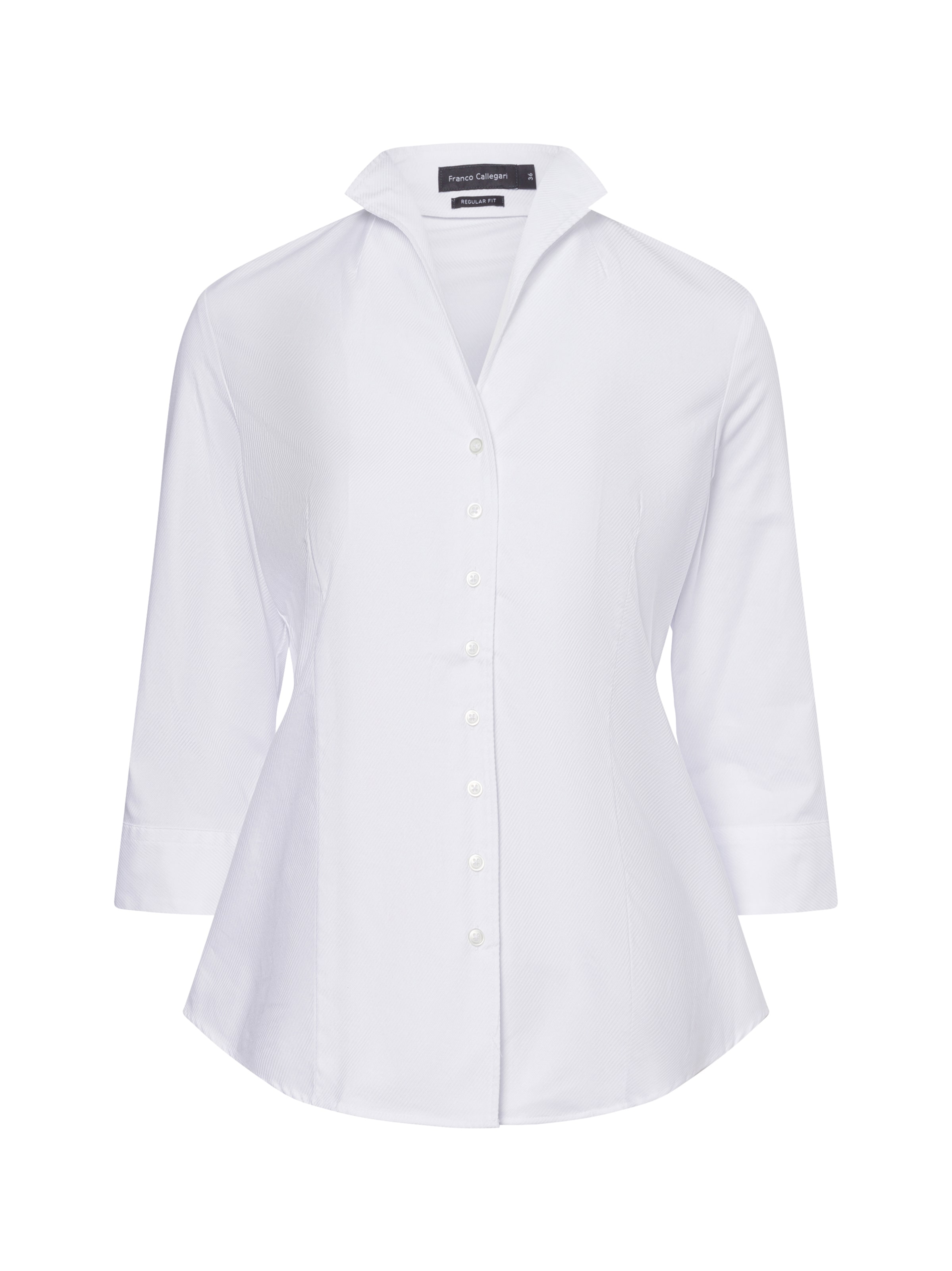Franco Callegari Blouse ' ' in White: front