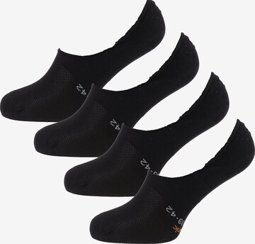 camano Ankle Socks in Black