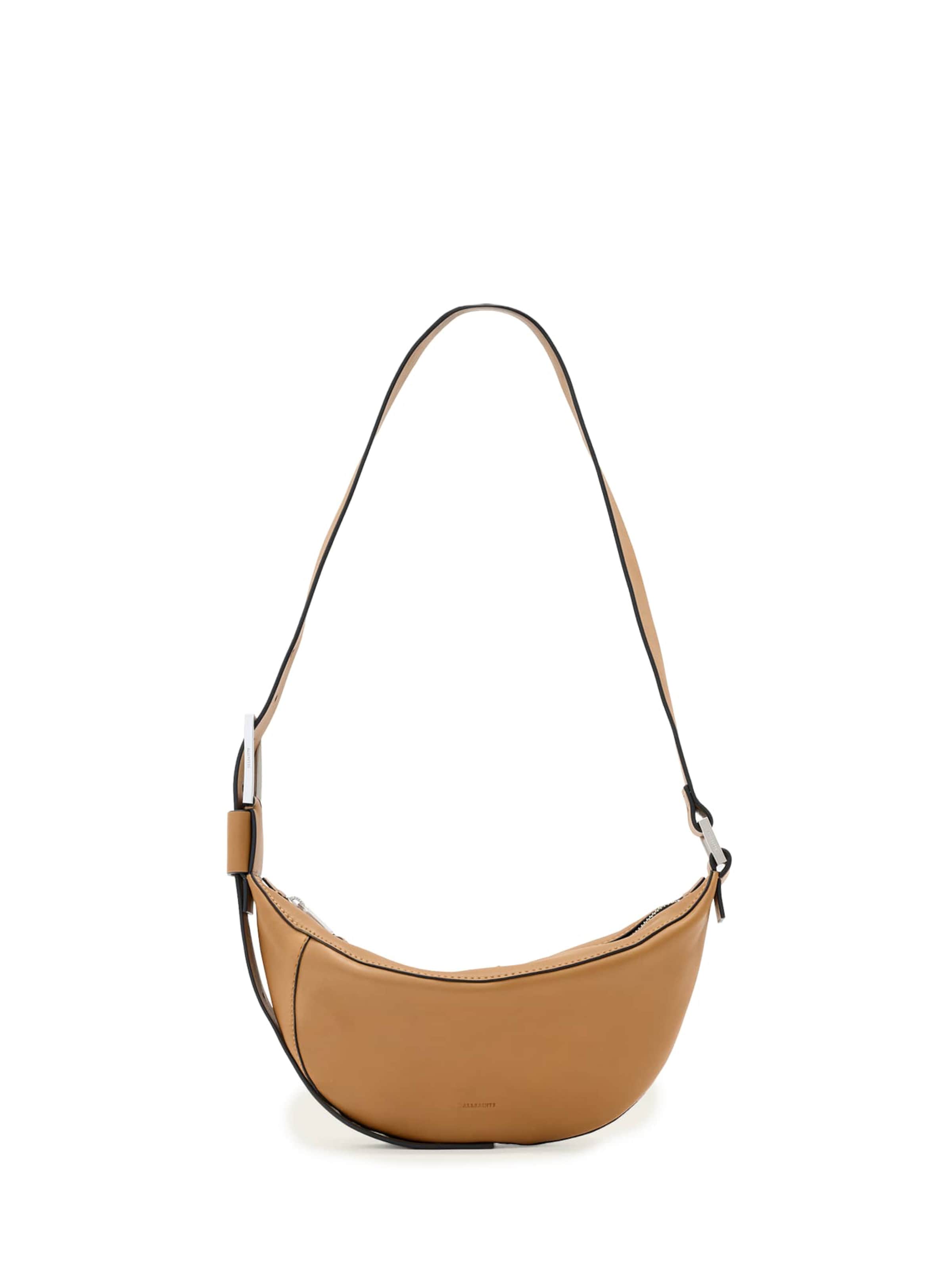 AllSaints Skuldertaske 'LUNA' i brun: forside