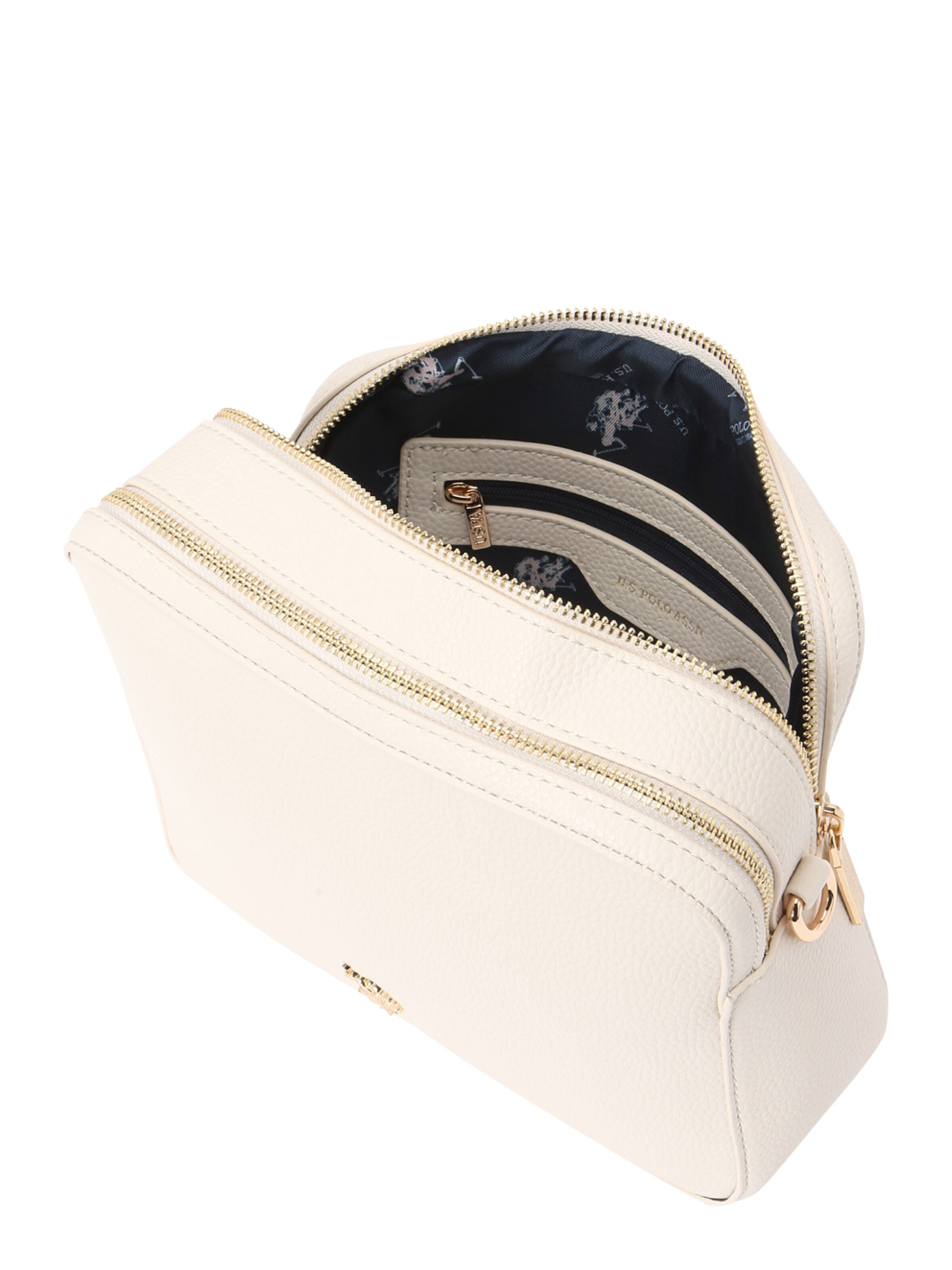 U.S. POLO ASSN. Taška přes rameno 'Mansion' – bílá