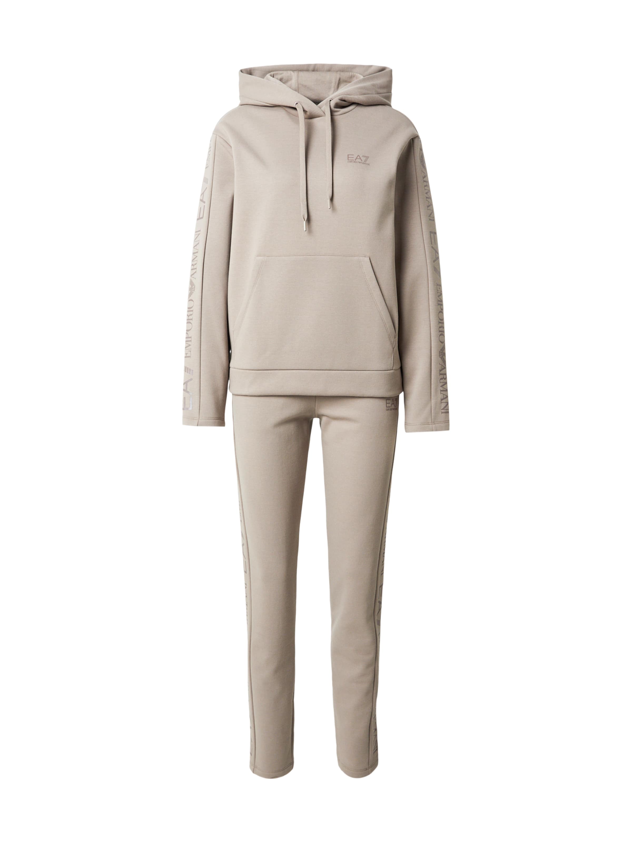 EA7 Emporio Armani Φόρμα σε γκρι: μπροστά