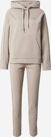 EA7 Emporio Armani Tréningový komplet - Sivá: predná strana