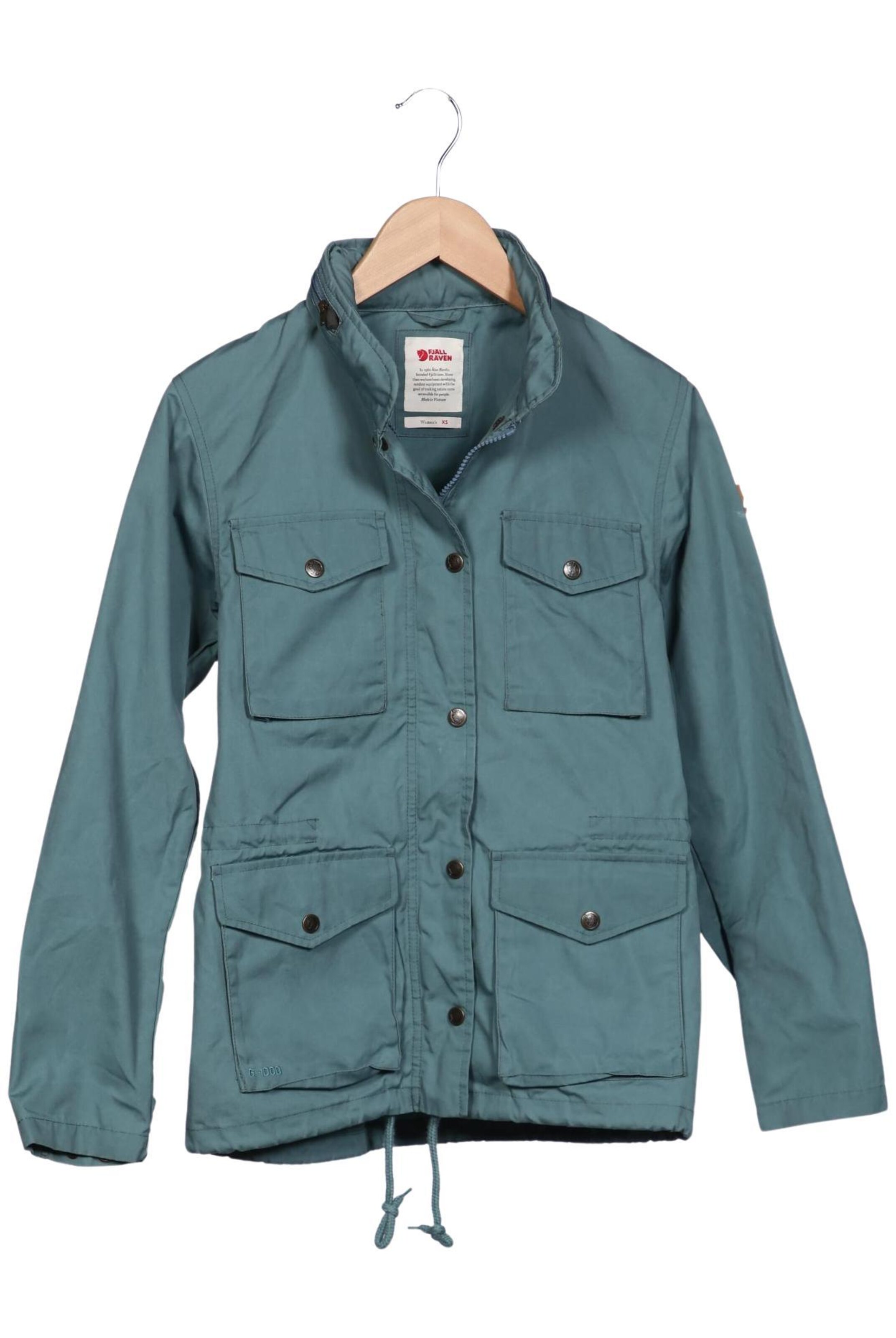 Fjällräven Jacket & Coat in XS in Green: front