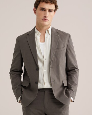 WE Fashion Regular fit Business blazer in Grey: front