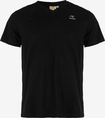 ROADSIGN australia Shirt 'T-Shirt Basic' in Schwarz: Vorderseite