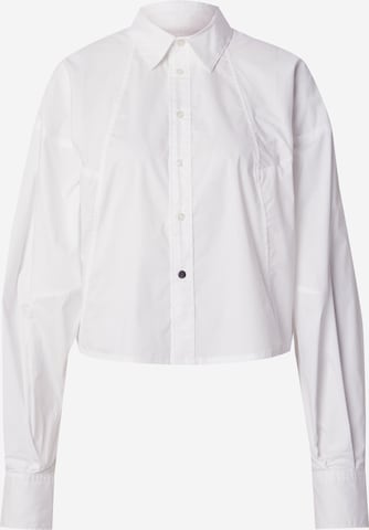 G-STAR - Blusa en blanco: frente