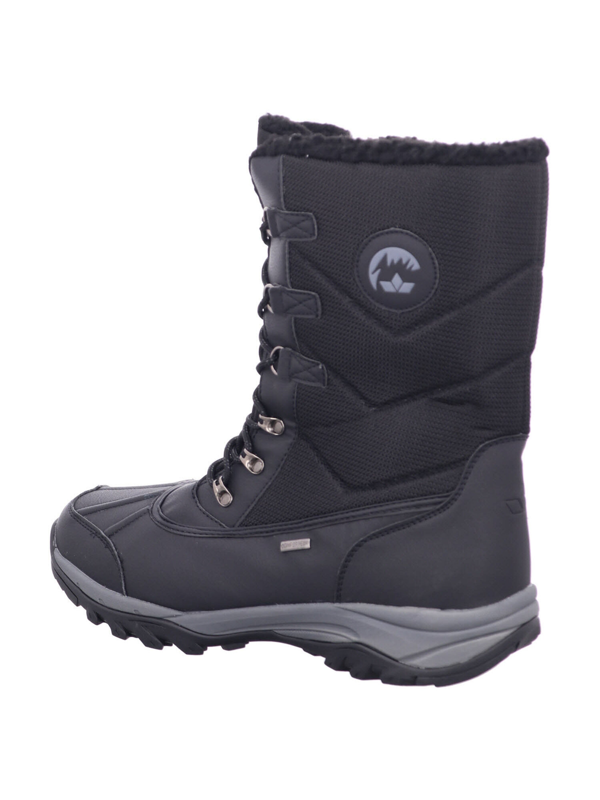 LICO Snowboots 'Rubik' in Schwarz