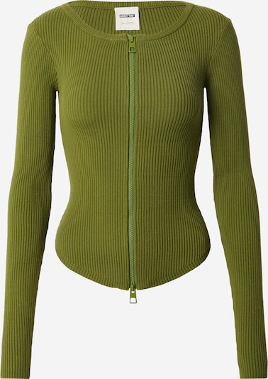 ABOUT YOU x Laura Giurcanu Kardigan u maslinasta, Pregled proizvoda