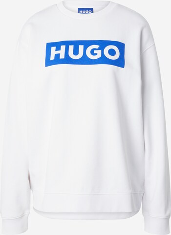 HUGO Sweatshirt 'Classic' in White: front