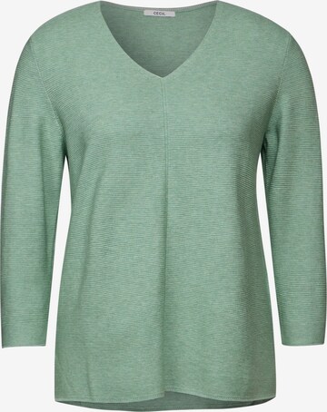 CECIL Sweater in Green: front