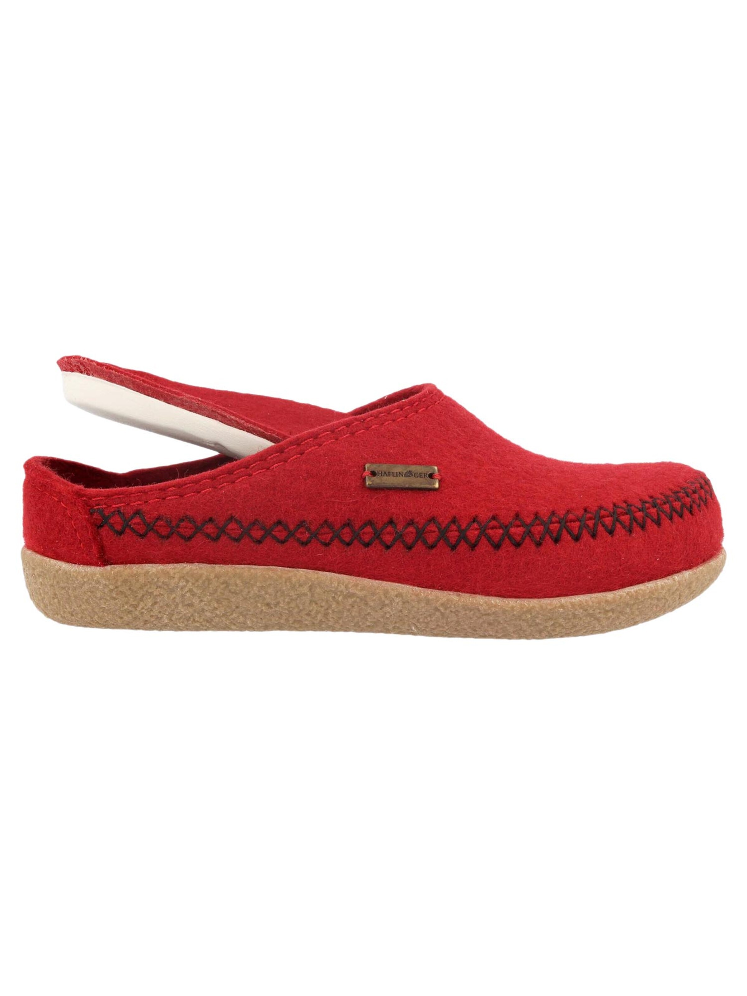 HAFLINGER Slipper 'Blizzard Credo' in Red