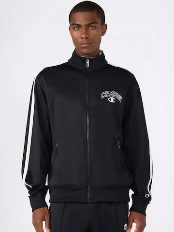 Champion Authentic Athletic Apparel Tepláková bunda - Čierna