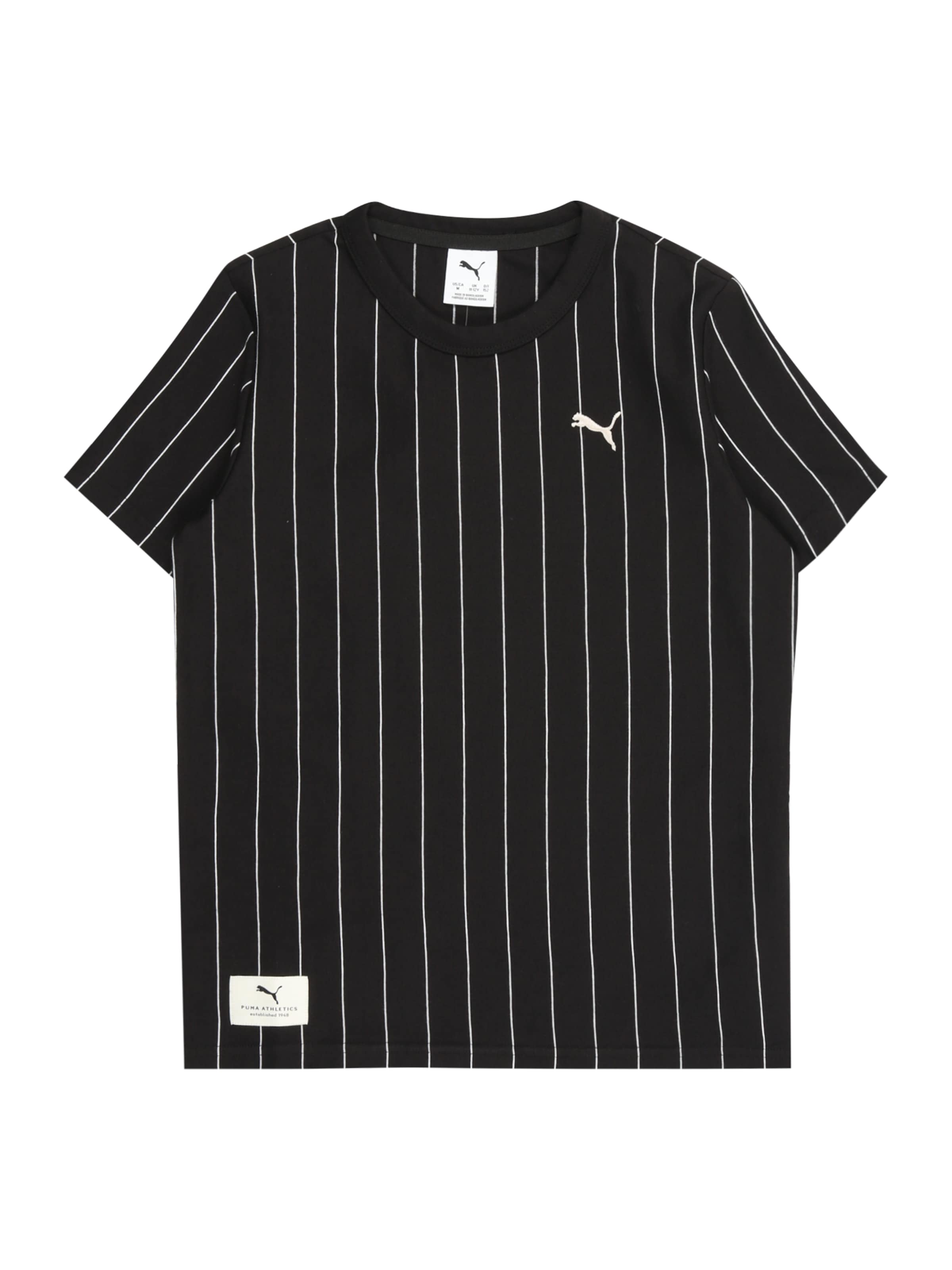 PUMA - Camiseta 'Class' en negro: frente