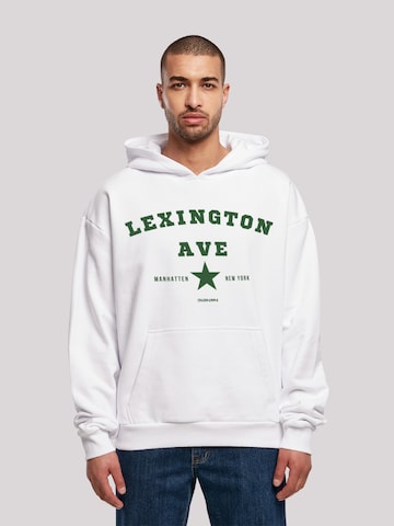 F4NT4STIC Sweatshirt 'Lexington Ave' in Wit: voorkant