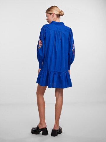 Y.A.S Shirt Dress 'Olympa' in Blue