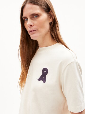 ARMEDANGELS T-Shirt 'Tarjaa' in Beige