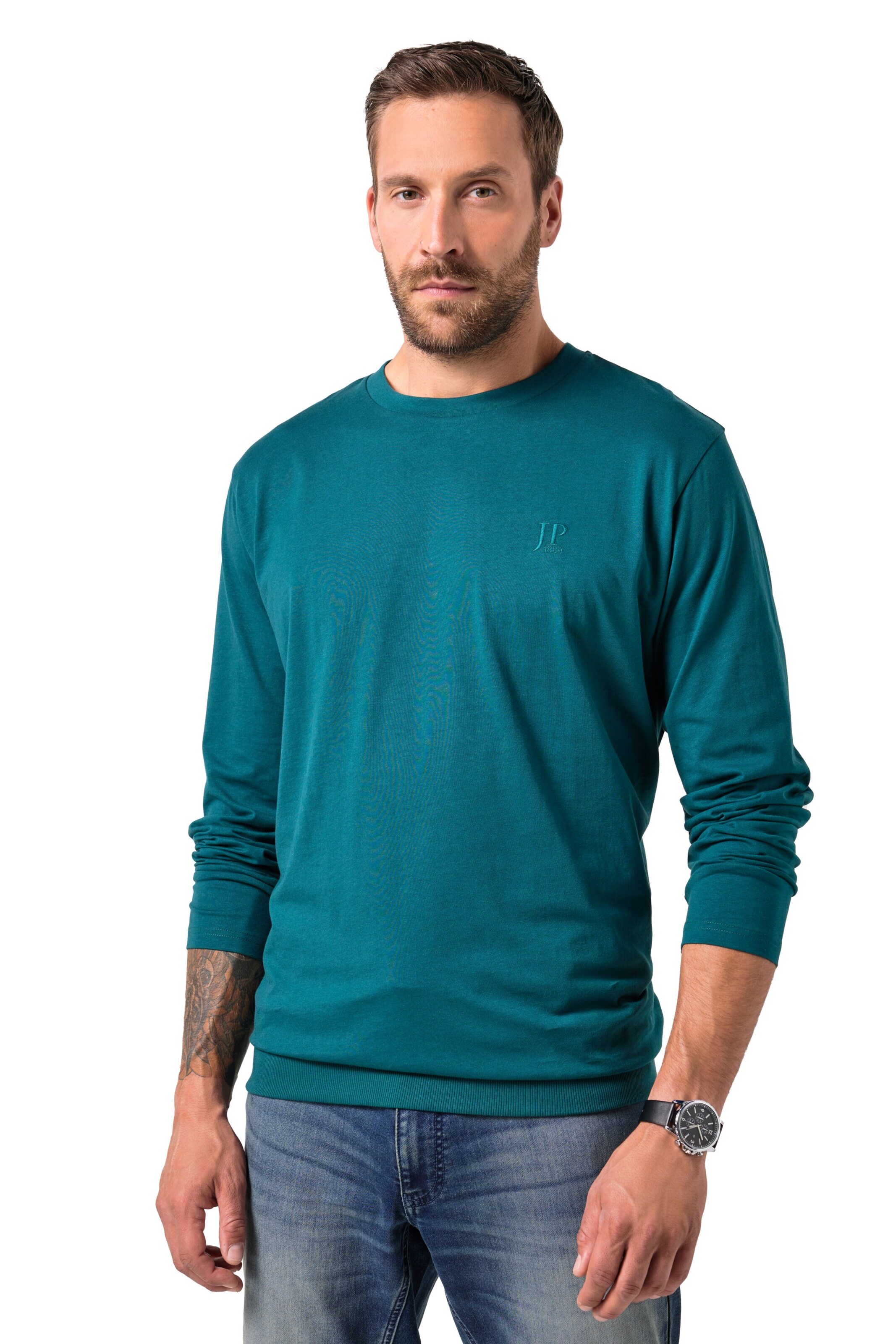JP1880 Shirt in Green: front