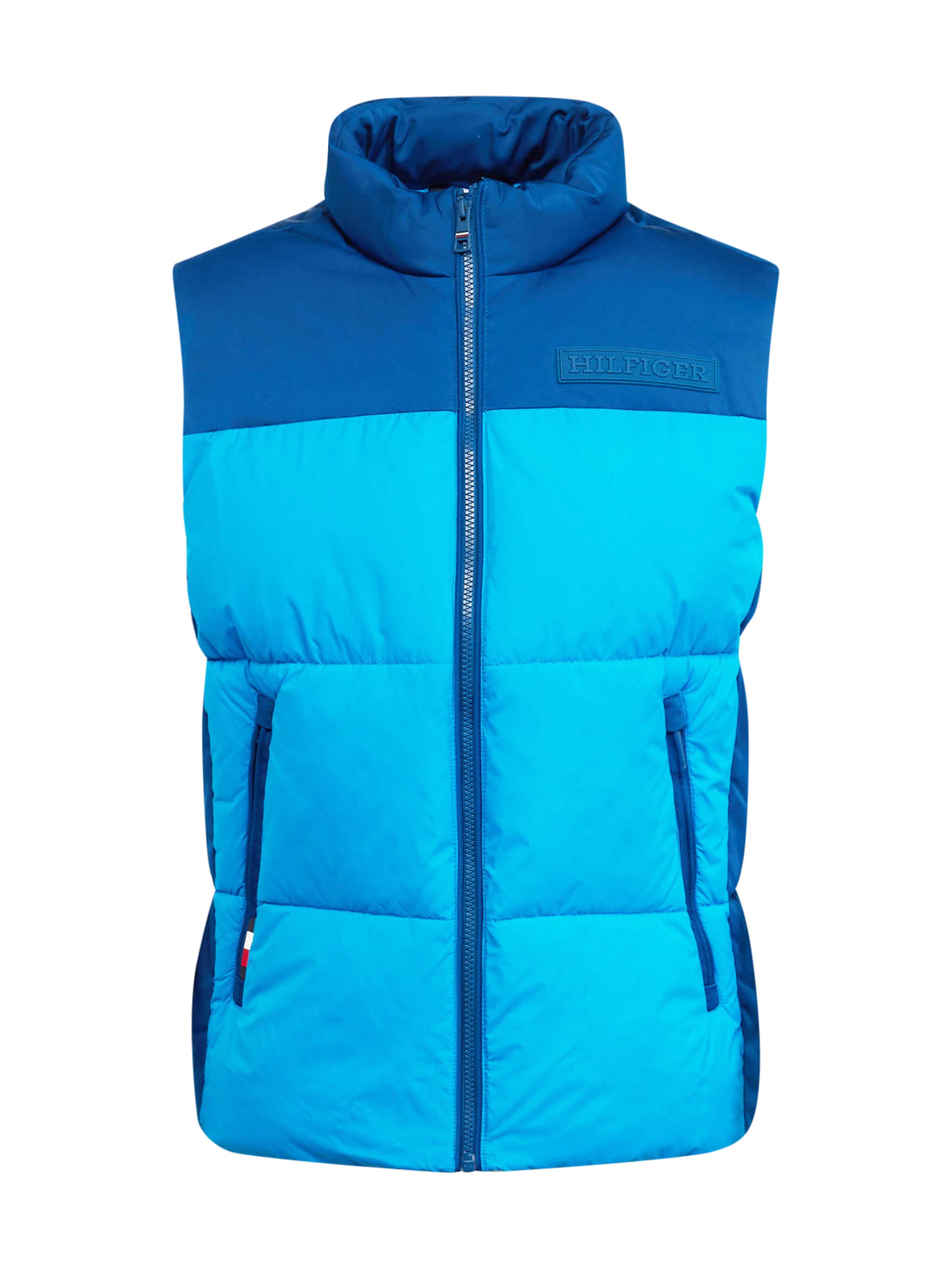TOMMY HILFIGER Vesta 'New York' – modrá: přední strana