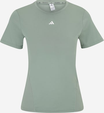ADIDAS PERFORMANCE - Camiseta funcional 'Designed For Training' en verde: frente