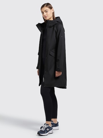 khujo Ανοιξιάτικο και φθινοπωρινό παλτό 'MILEYA' σε μαύρο