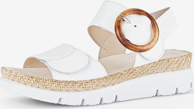 GABOR Sandale in weiß, Produktansicht