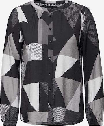 CECIL Knit Cardigan in Grey: front