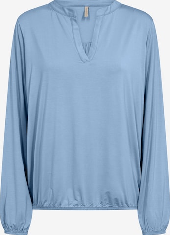 Soyaconcept - Blusa 'MARICA' em azul: frente