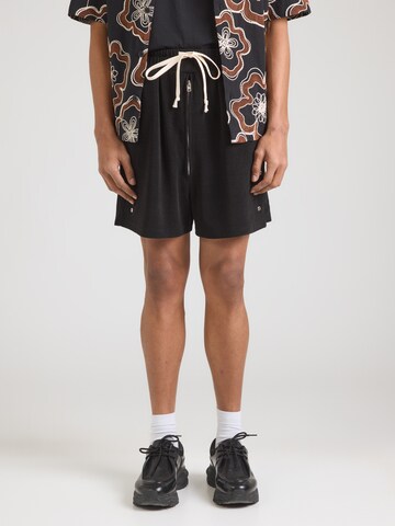 Loosefit Pantalon 'LANIK' Atelier de roupa en noir : devant