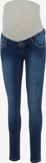 MAMALICIOUS Jeans 'Mllola' in blue denim / graumeliert, Produktansicht