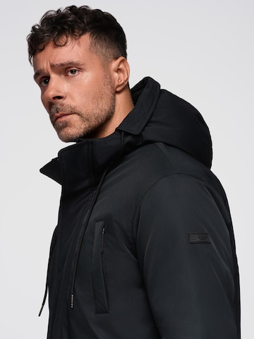 Ombre Winterjas 'OM-JAPJ-0313' in Zwart