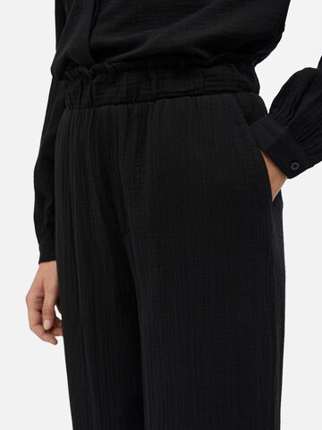 Wide Leg Pantalon 'CARINA' OBJECT en noir