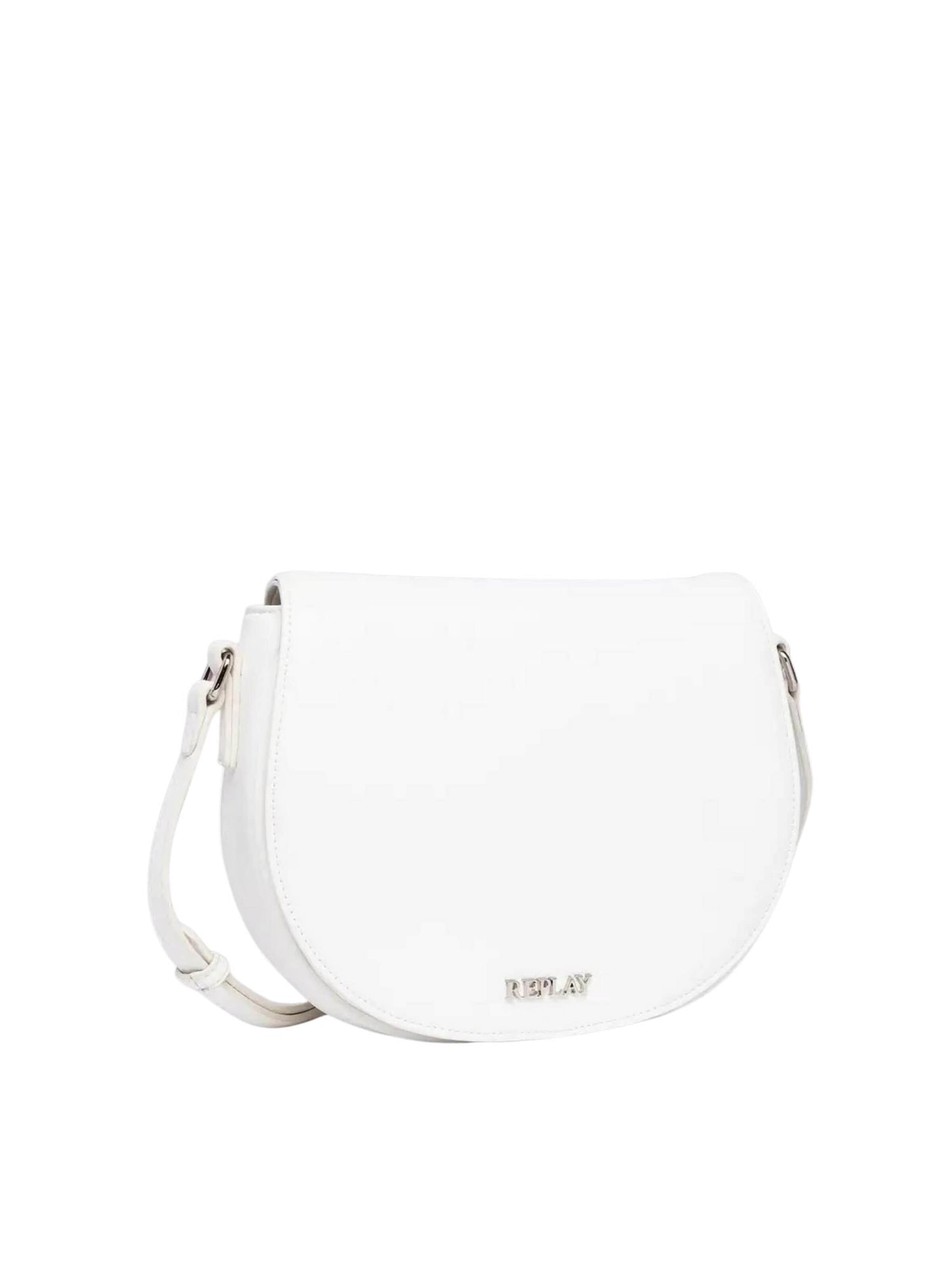 Borsa a spalla 'FW3586.000.A0420A' di REPLAY in bianco