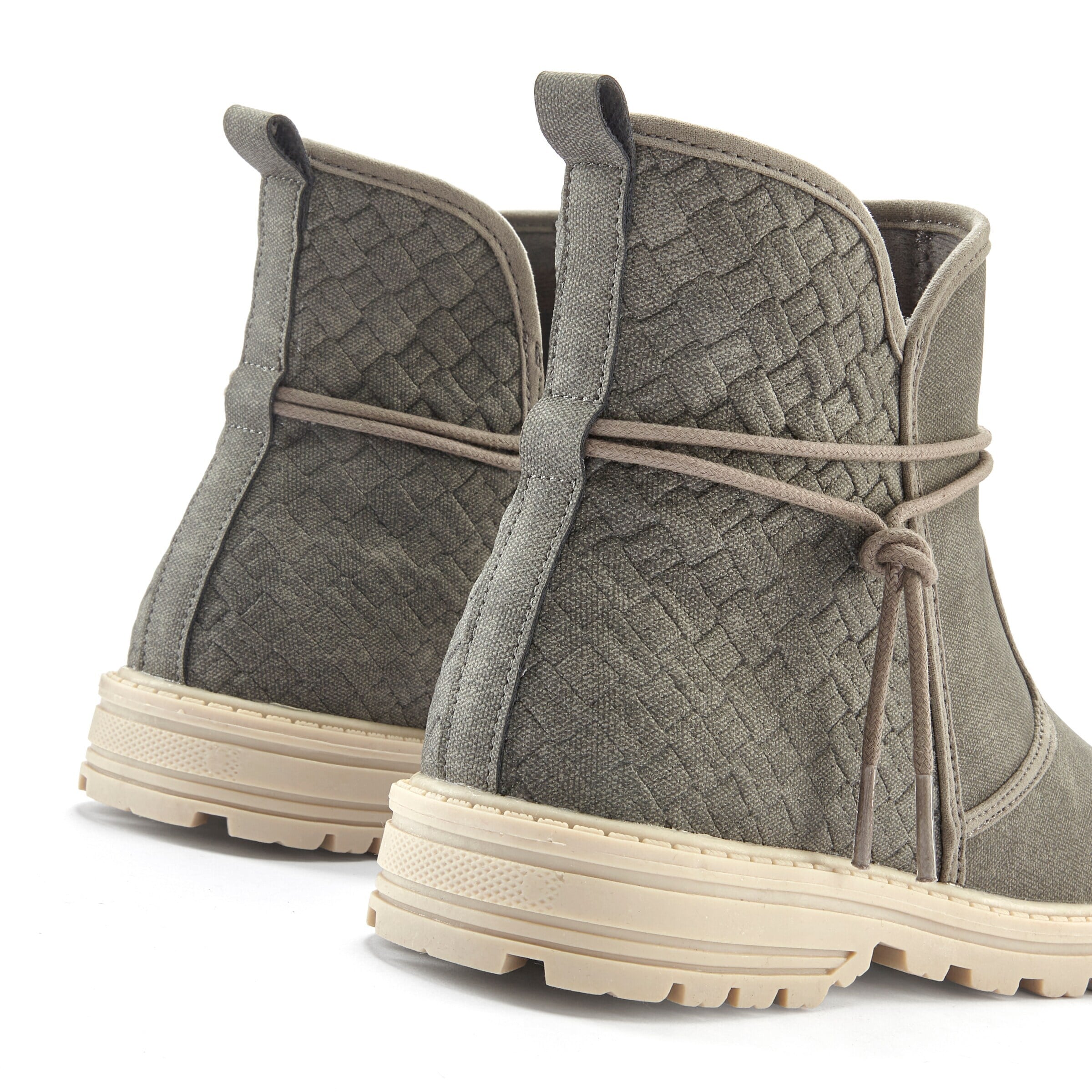 VIVANCE Botki w kolorze szary