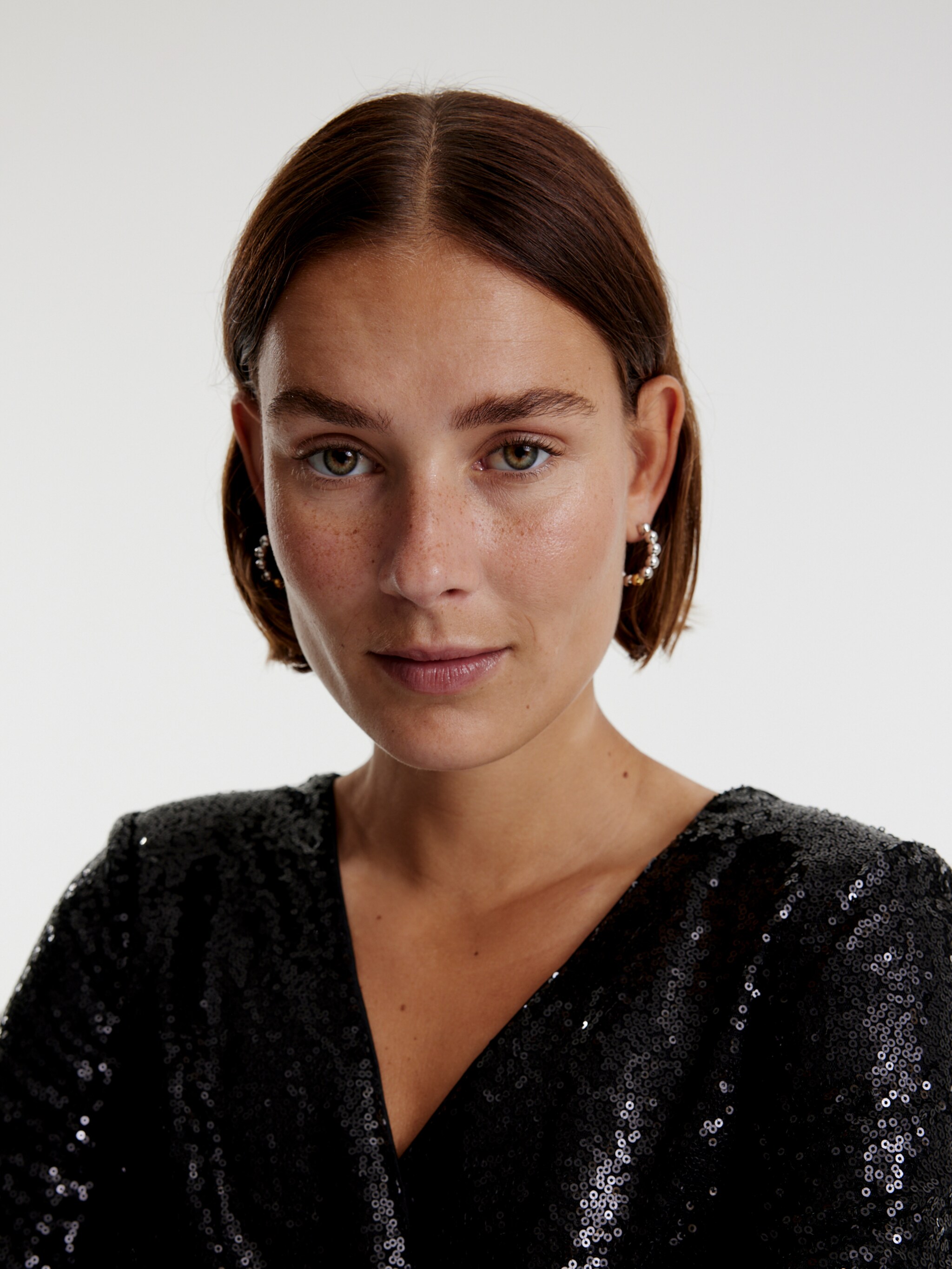 EDITED Producten Jurk 'Charlott' Zwart