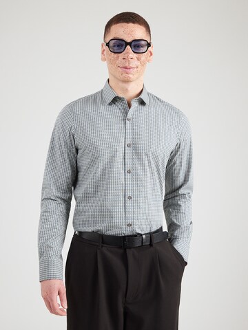 Coupe regular Chemise LERROS en vert : devant