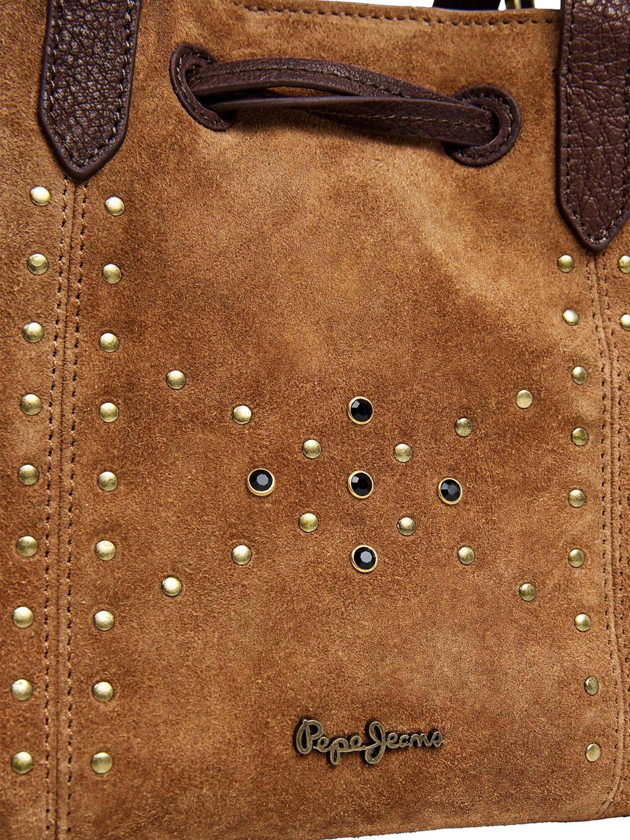 Pepe Jeans Beuteltasche 'MELIA ANGIE' in Braun