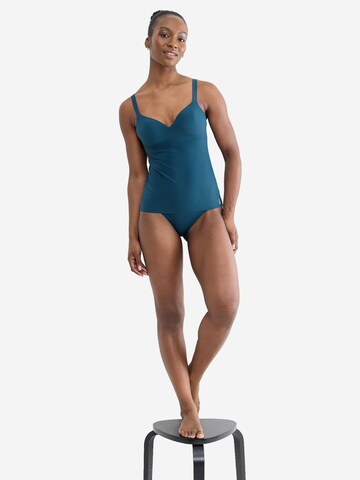 Haut ' Blue ZERO Feel 2.0 THE UP ' SLOGGI en bleu