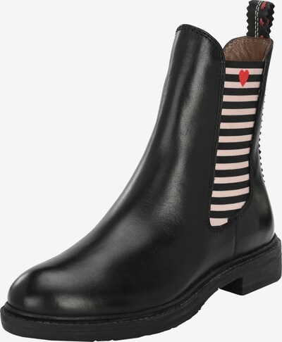 Crickit Chelsea Boots 'Nadine ' en beige / rouge / noir, Vue avec produit