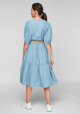 s.Oliver Shirt Dress in Blue