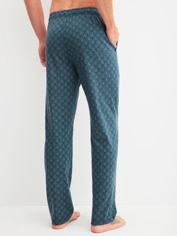 CALIDA Pyjamahose 'RMX Sleep Leisure'‌ in Grün